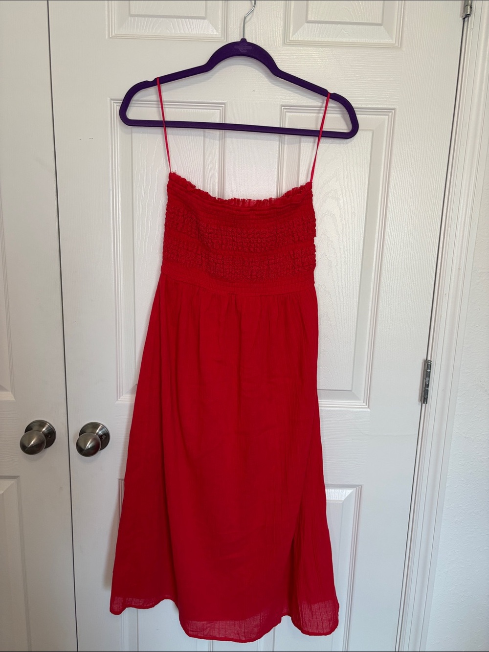 Aeropostale Red 2 Looks In 1 Dress Or Midi Skirt  Size M NWT